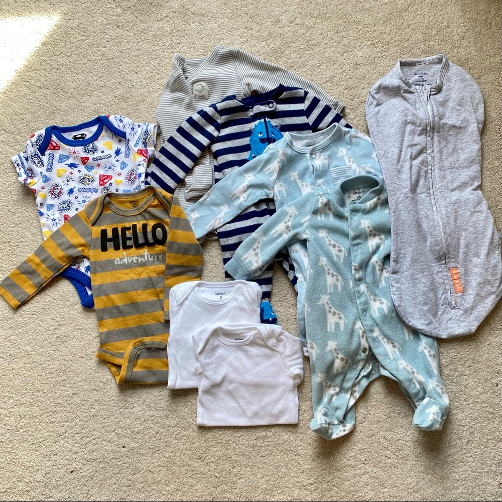 Newborn Boy Clothing Bundle
